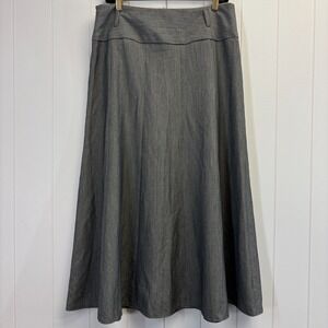 Vintage Sharagano Womens Y2K Poetic Victorian Circle Skirt Size 10 Heritage Chic